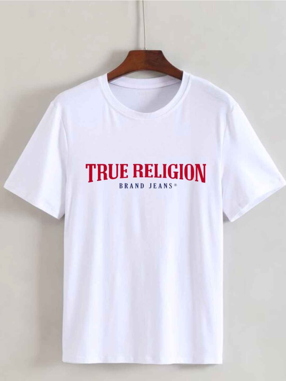 White True Religion T Shirt